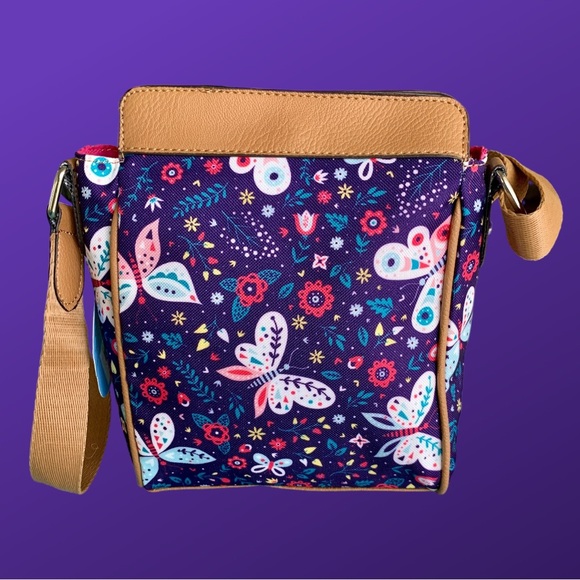 LILLY BLOOM ECLECTIC BUTTERFLY JAMIE MINI BAG. NEW WITH TAG - Picture 2 of 4